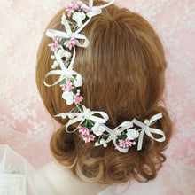 Fashion Wedding Bridesmaid Boho Floral Flower Festival Forehead Headband Hair Garland J4U66