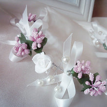 Fashion Wedding Bridesmaid Boho Floral Flower Festival Forehead Headband Hair Garland J4U66