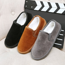 Fashion Women Boots Flat Ankle Fur Lined Warm Snow Breathable Shoes Lazy shoes Big Size 35-43 Drop Shipping J4U66