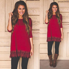 Fashion Women Casual Hem Lace Splice Long Sleeve Party Dress Sexy Bodycon Evening Mini Dress Vestidos Plus Size J4U66