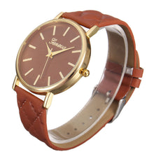 Women Fashion Casual Roman Leather Band Analog Quartz Wrist Watch Watches J4U66