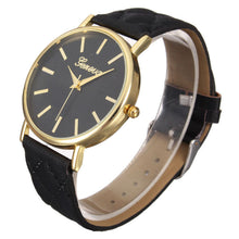 Women Fashion Casual Roman Leather Band Analog Quartz Wrist Watch Watches J4U66