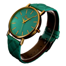 Women Fashion Casual Roman Leather Band Analog Quartz Wrist Watch Watches J4U66