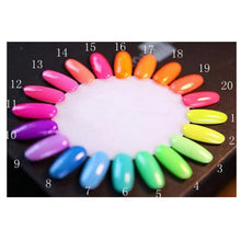 7ml/pc 20 colors Optional series of Fluorescent Neon Luminous Gel Nail Polish for Glow in DarkShip J4U66
