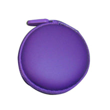 Colourful Portable Mini Round Hard Storage Case Bag for Earphone Headphone SD TF Cards Keys J4U66