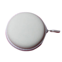 Colourful Portable Mini Round Hard Storage Case Bag for Earphone Headphone SD TF Cards Keys J4U66