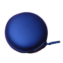 Colourful Portable Mini Round Hard Storage Case Bag for Earphone Headphone SD TF Cards Keys J4U66