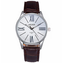 Luxury Fashion Crocodile Faux Leather Mens Analog Watch Wrist Watches relogio masculino J4U66