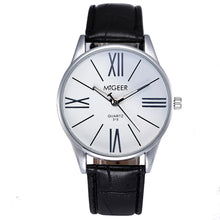 Luxury Fashion Crocodile Faux Leather Mens Analog Watch Wrist Watches relogio masculino J4U66