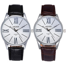 Luxury Fashion Crocodile Faux Leather Mens Analog Watch Wrist Watches relogio masculino J4U66