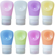Makeup Refillable Bottles 38ml/60ml/90ml Travel Packing Ssilicone Press Bottles Set Lotion Shampoo Bath Container J4U66