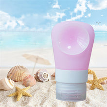 Makeup Refillable Bottles 38ml/60ml/90ml Travel Packing Ssilicone Press Bottles Set Lotion Shampoo Bath Container J4U66