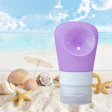Makeup Refillable Bottles 38ml/60ml/90ml Travel Packing Ssilicone Press Bottles Set Lotion Shampoo Bath Container J4U66