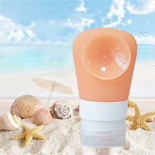 Makeup Refillable Bottles 38ml/60ml/90ml Travel Packing Ssilicone Press Bottles Set Lotion Shampoo Bath Container J4U66