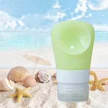 Makeup Refillable Bottles 38ml/60ml/90ml Travel Packing Ssilicone Press Bottles Set Lotion Shampoo Bath Container J4U66