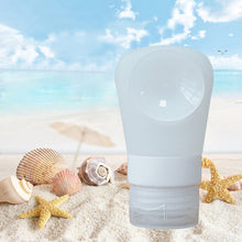 Makeup Refillable Bottles 38ml/60ml/90ml Travel Packing Ssilicone Press Bottles Set Lotion Shampoo Bath Container J4U66