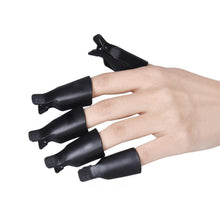 10pc Wearable Acrylic Plastic Nail Art Soak Off Cap Clip UV Gel Polish Remover Wrap Tool Fast Shipping J4U66