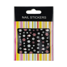 Xmas 3D Nail Art Stickers Decals Decorations Snowflake Bows Snowman Design DIY Decoration Xmas Gift J4U66