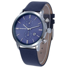 FashionFashion Men Casual Waterproof Date Leather Military Japan Watch Gift  J4U66