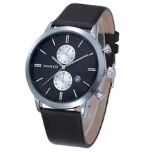 FashionFashion Men Casual Waterproof Date Leather Military Japan Watch Gift  J4U66