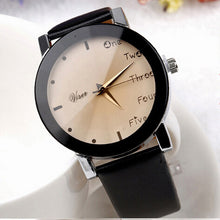 Fashion Neutral Leisure Letters Motion Simulation Of Electronic Quartz Watch & J4U66