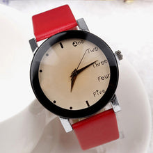 Fashion Neutral Leisure Letters Motion Simulation Of Electronic Quartz Watch & J4U66