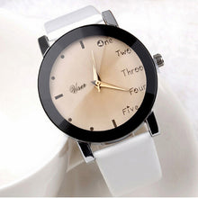 Fashion Neutral Leisure Letters Motion Simulation Of Electronic Quartz Watch & J4U66