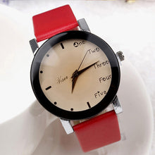 Fashion Neutral Leisure Letters Motion Simulation Of Electronic Quartz Watch & J4U66