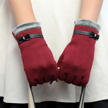 Brand Fashion Womens Screen Wrist Gloves Mittens For Women Warm Gloves J4U66