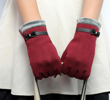 Brand Fashion Womens Screen Wrist Gloves Mittens For Women Warm Gloves J4U66