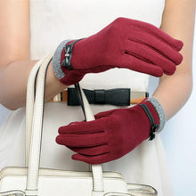 Brand Fashion Womens Screen Wrist Gloves Mittens For Women Warm Gloves J4U66