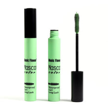 Colorful Eye Mascara Long Eyelash Ssilicone Brush Curving Lengthening Mascara Waterproof Makeup J4U66