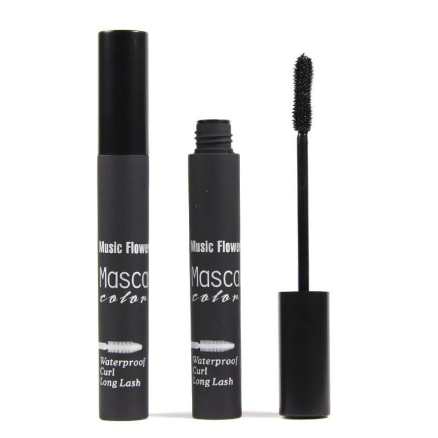 Colorful Eye Mascara Long Eyelash Ssilicone Brush Curving Lengthening Mascara Waterproof Makeup J4U66