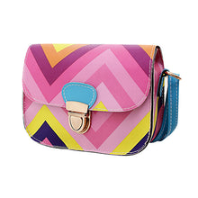 Design Rainbow Chain Of Small Square Package women bag messenger bags Flap bolsos spanish Lucky 3 Colors J4U66