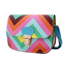 Design Rainbow Chain Of Small Square Package women bag messenger bags Flap bolsos spanish Lucky 3 Colors J4U66