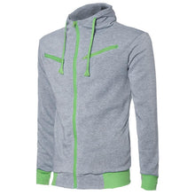 Details Men's Stylish Slim Fit Warm Hooded Sweatshirt Zipper Coat Jacket Outwear J4U66