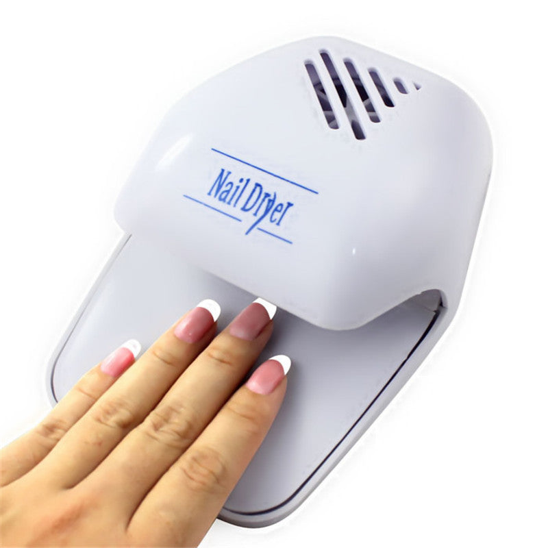 Fashion Portable Hand Finger Toe Nail Art Polish Paints Dryer Blower Mini Tool Lucky  J4U66