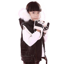 Warm And Hats Scarves Gloves Three-Piece Children's Bunny Boys And Girls Gift J4U66