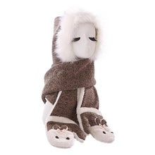 Warm And Hats Scarves Gloves Three-Piece Children's Bunny Boys And Girls Gift J4U66