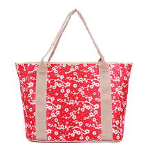Waterproof Mummy Bag For Baby Durable Nappy Bags Medium Print Zipper Shoulder Bag & J4U66
