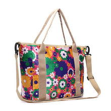Waterproof Mummy Bag For Baby Durable Nappy Bags Medium Print Zipper Shoulder Bag & J4U66