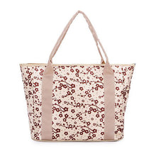 Waterproof Mummy Bag For Baby Durable Nappy Bags Medium Print Zipper Shoulder Bag & J4U66