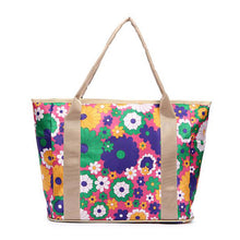 Waterproof Mummy Bag For Baby Durable Nappy Bags Medium Print Zipper Shoulder Bag & J4U66