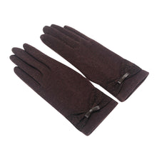 Elegant Women Fashion Lace Bowknot Cashmere Gloves Warmer Fast Shipping J4U66