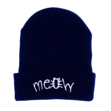 Hat Knitting MEOW Beanie Hat And Snapback Men And Women Hiphop Cap  J4U66