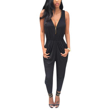Women Bandage Bodycon Sexy Clubwear Romper Jumpsuit Party V Neck Pants J4U66