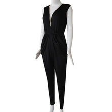 Women Bandage Bodycon Sexy Clubwear Romper Jumpsuit Party V Neck Pants J4U66