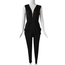 Women Bandage Bodycon Sexy Clubwear Romper Jumpsuit Party V Neck Pants J4U66