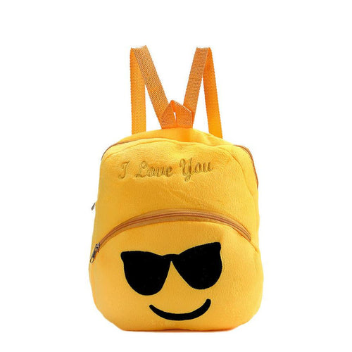 30 Styles Cute Emoji Emoticon Shoulder School Boys Girls Children Bag Backpack Satchel Rucksack Bags J4U66