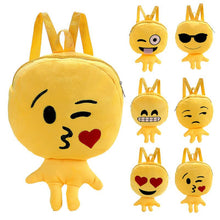 30 Styles Cute Emoji Emoticon Shoulder School Boys Girls Children Bag Backpack Satchel Rucksack Bags J4U66
